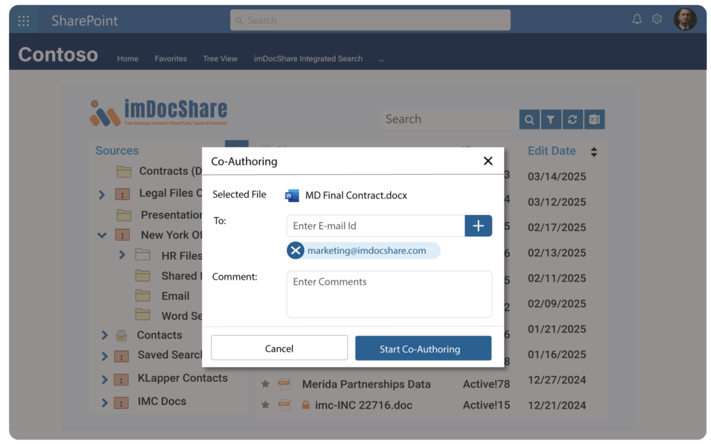 imDocShare-Co-Authoring